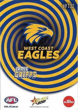 2021 Select AFL Footy Stars - Holographic Foil #HF132 Jamie Cripps Back